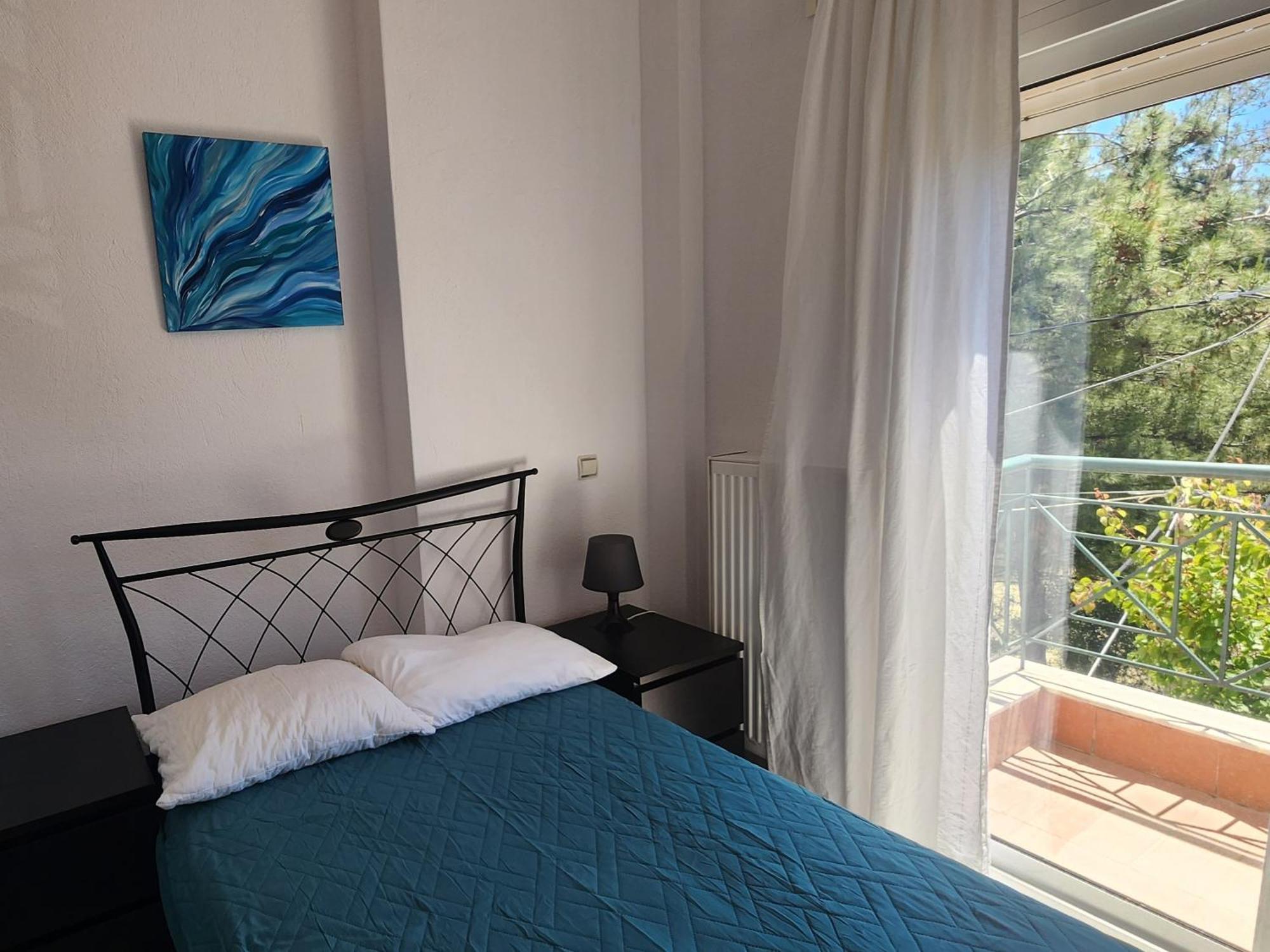 Pine Beach Holiday Home 2 Bedrooms 50 Meters To The Beach Kalyves Polygyrou Экстерьер фото